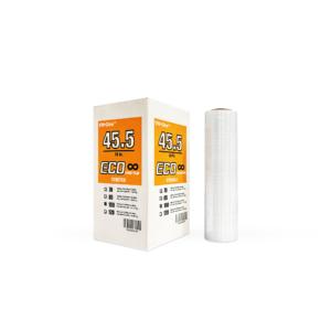 Hand Stretch Film, 12.5″ x 60 Gauge x 1312ft, 4 Rolls【ECO-12100】