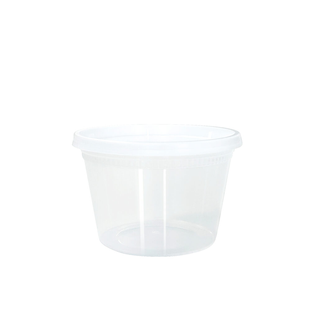 16oz Deli Container, Clear, with Lid, 240 pcs【HS-S16】