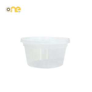 12oz Deli Container, Clear, with Lid, 240 pcs【HS-S12】